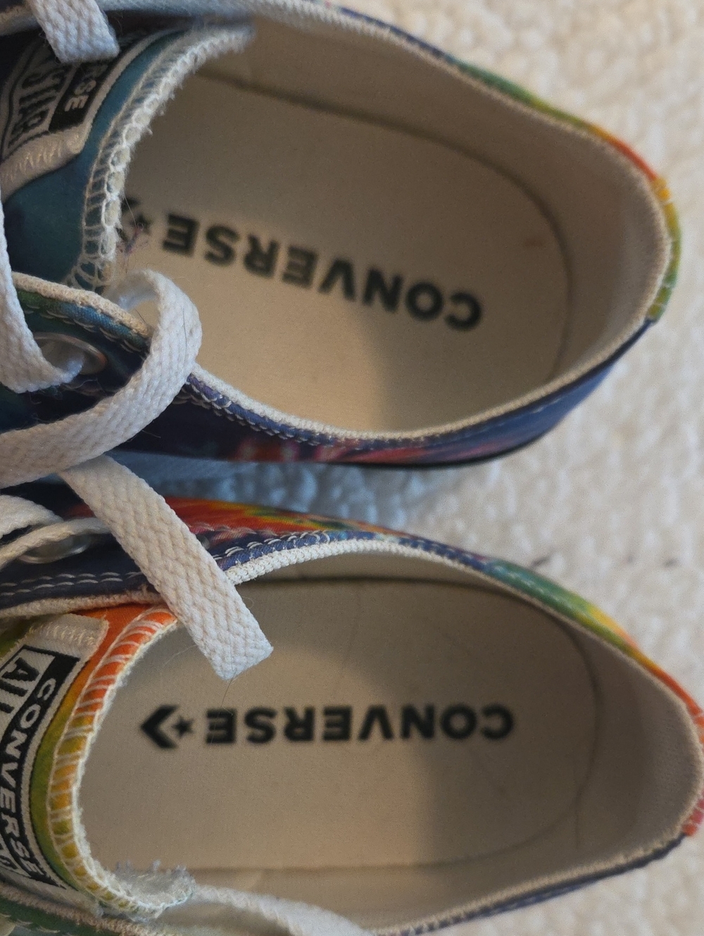 Converse Low Top Tie-Dye Canvas Sneakers - Multi - Picture 5 of 7